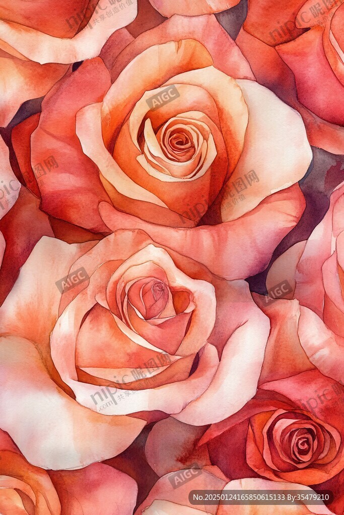 春日绚丽炫丽温柔玫瑰