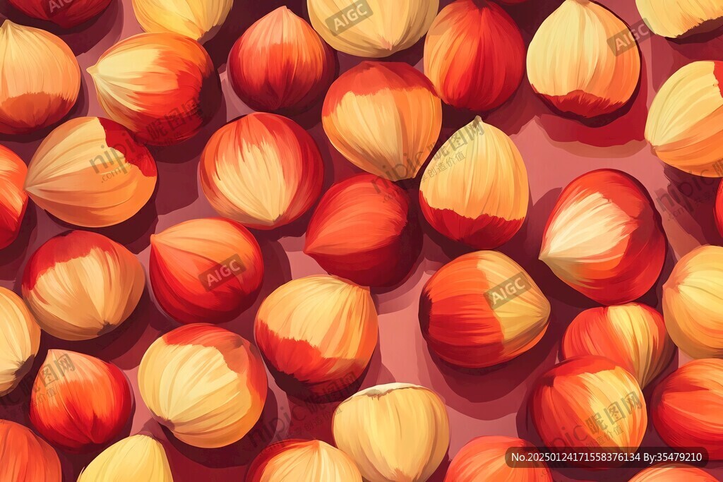 灯笼果插画