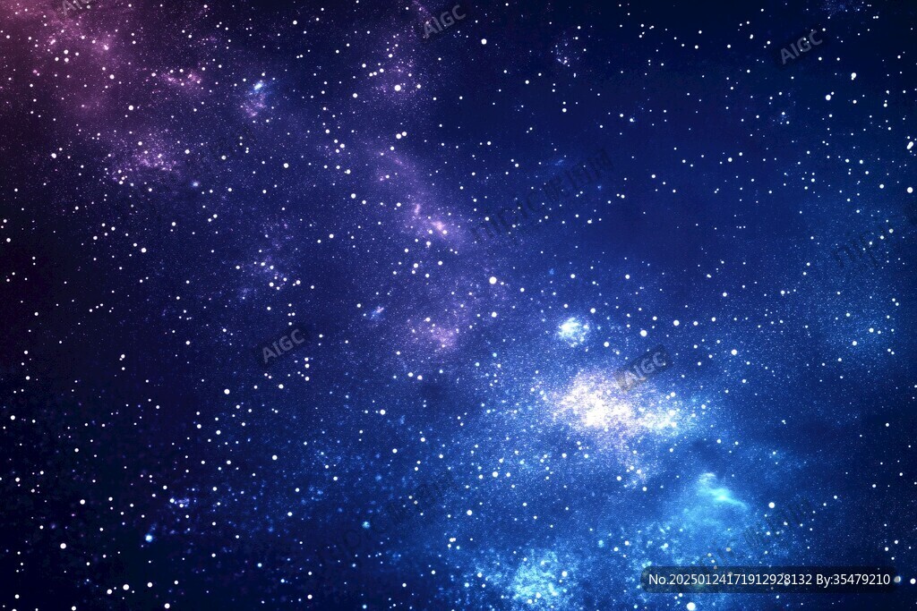 璀璨星河背景