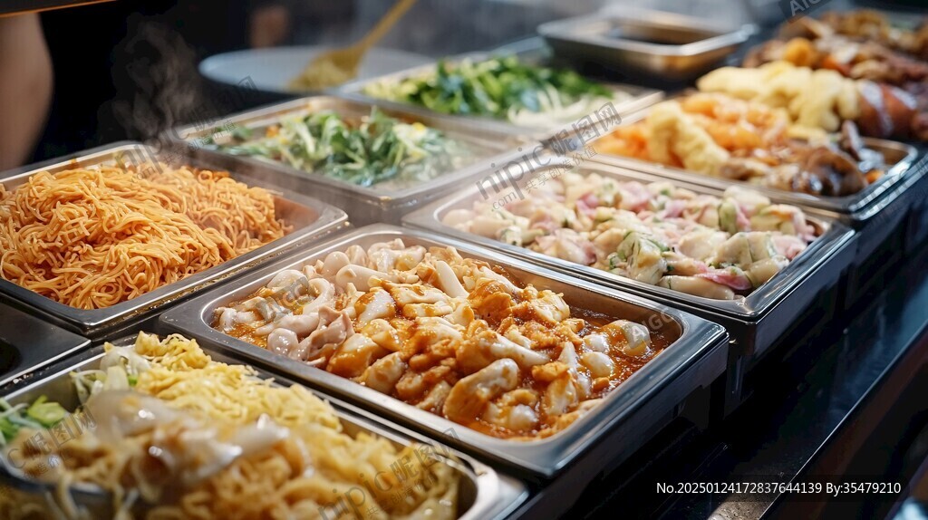 自助餐面档