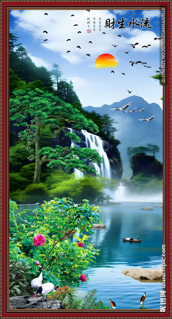 山水风景画