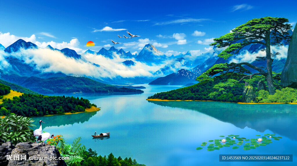 高原湖泊