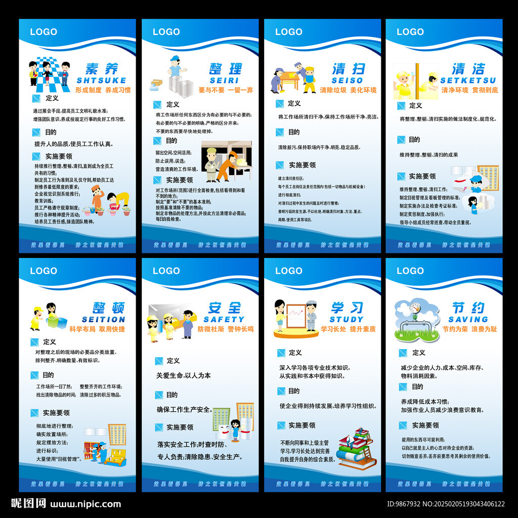 8s管理系统展板挂图