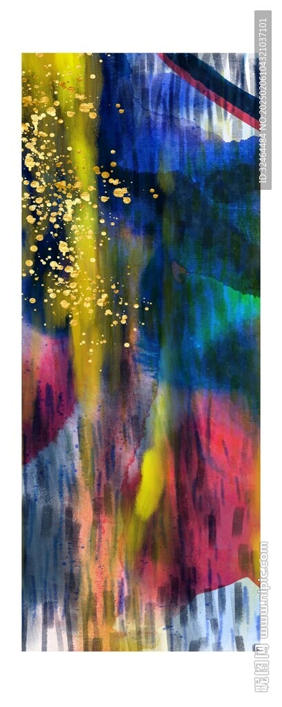 抽象油画