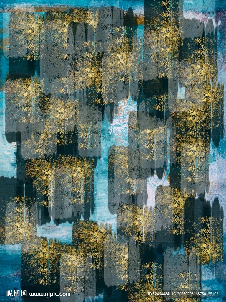 抽象油画