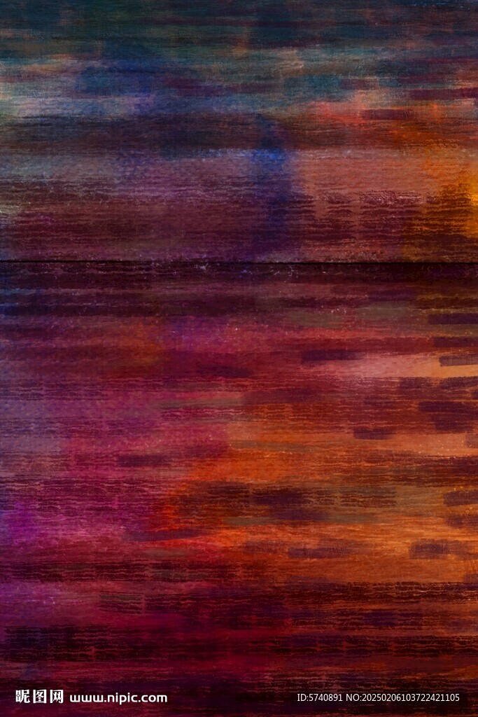抽象油画