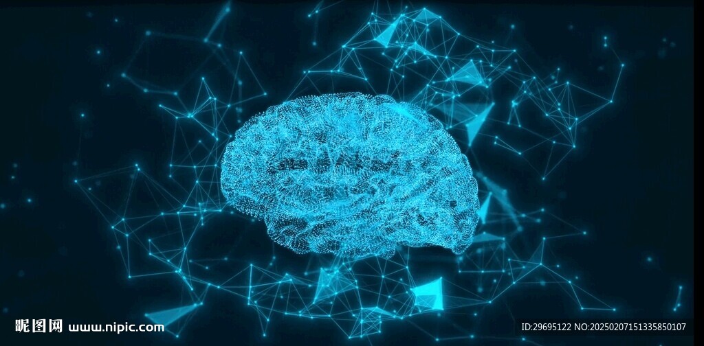 科技大脑粒子
