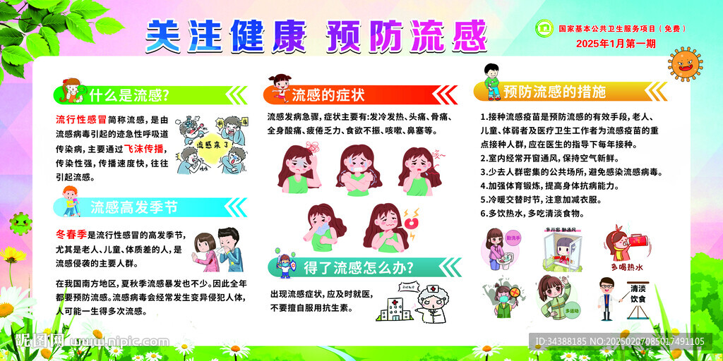 预防流感