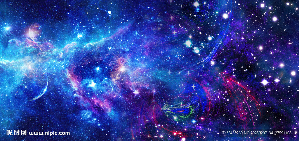 蓝色星空