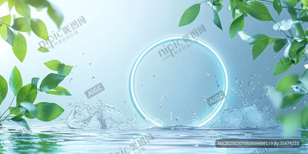 补水广告背景