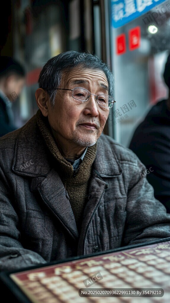 街头大爷