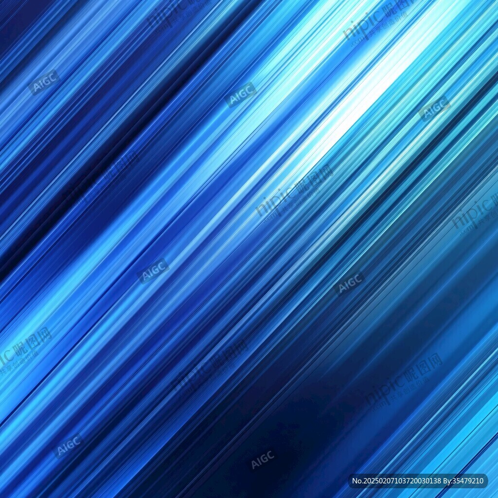 蓝色光速背景