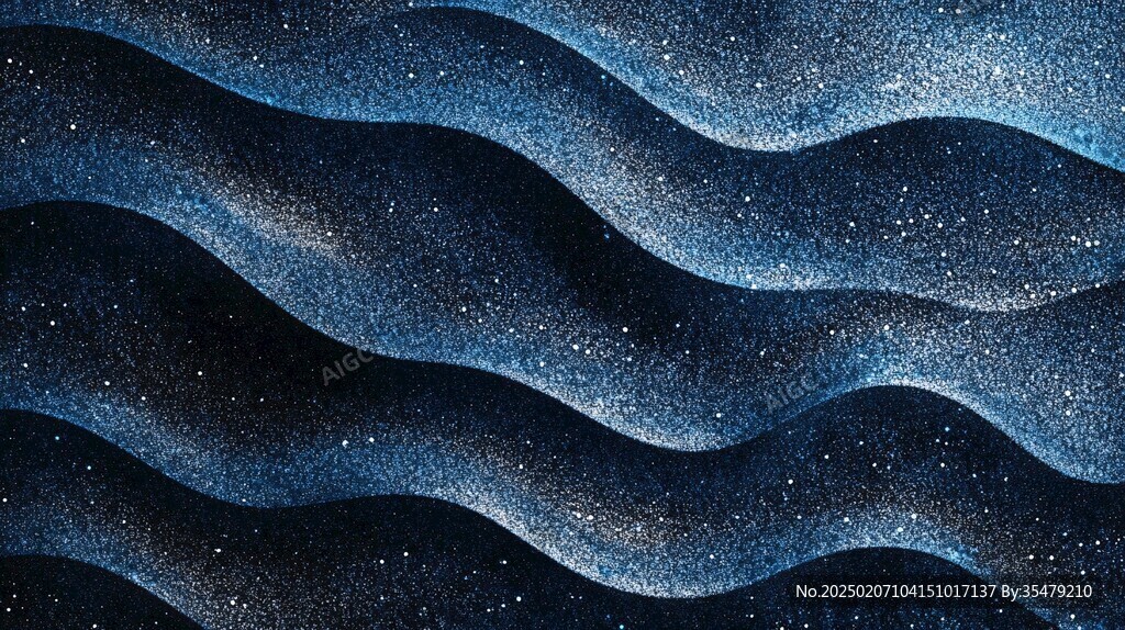 波浪立体纹理