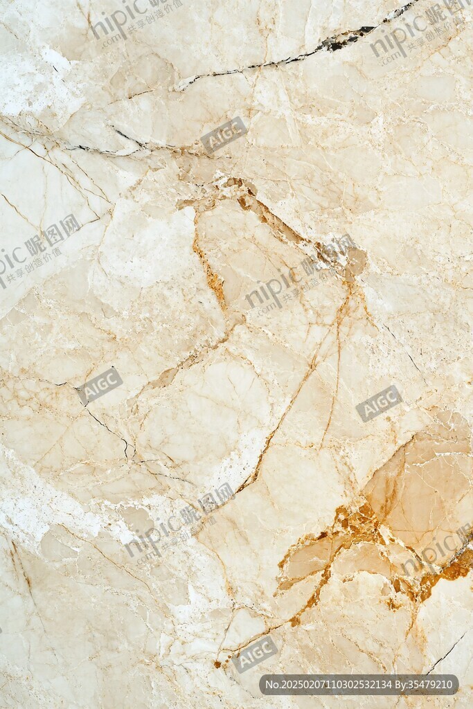 高清杏黄色大理石纹