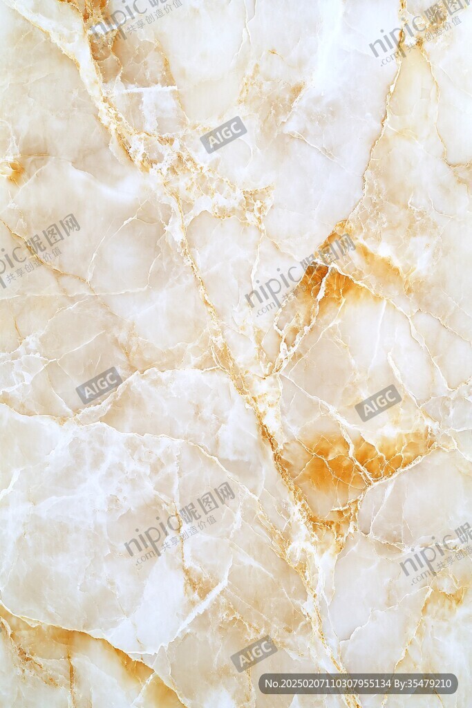高清杏黄色大理石纹