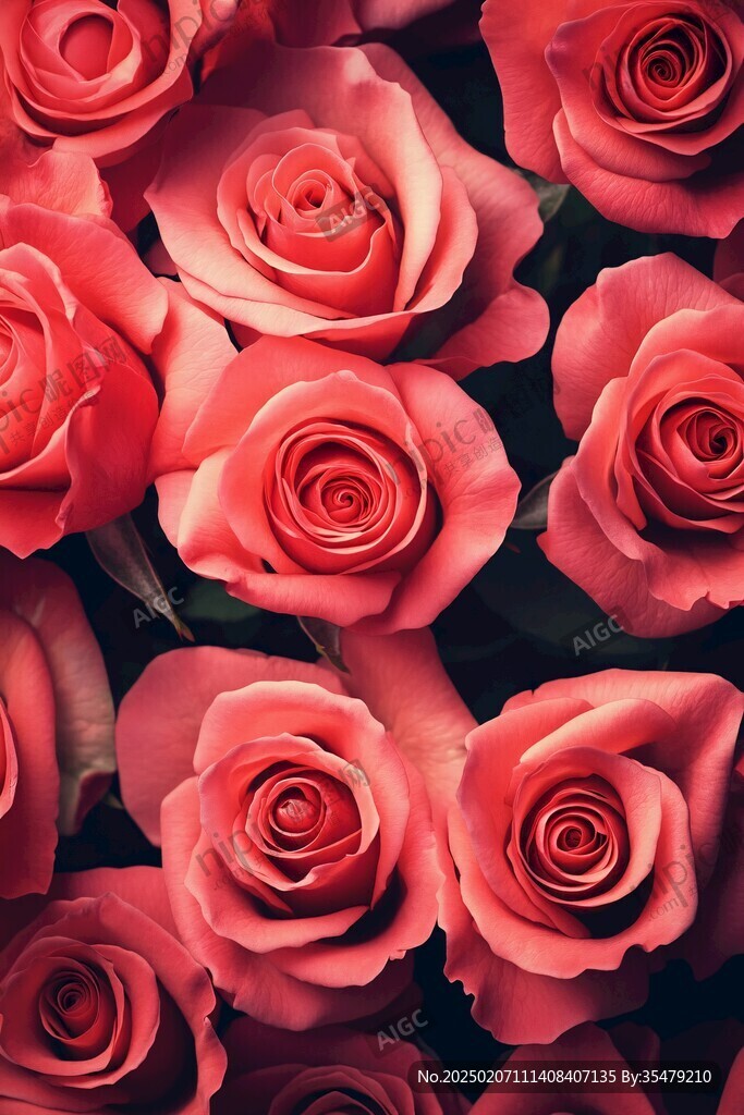 春日绚丽炫丽温柔玫瑰