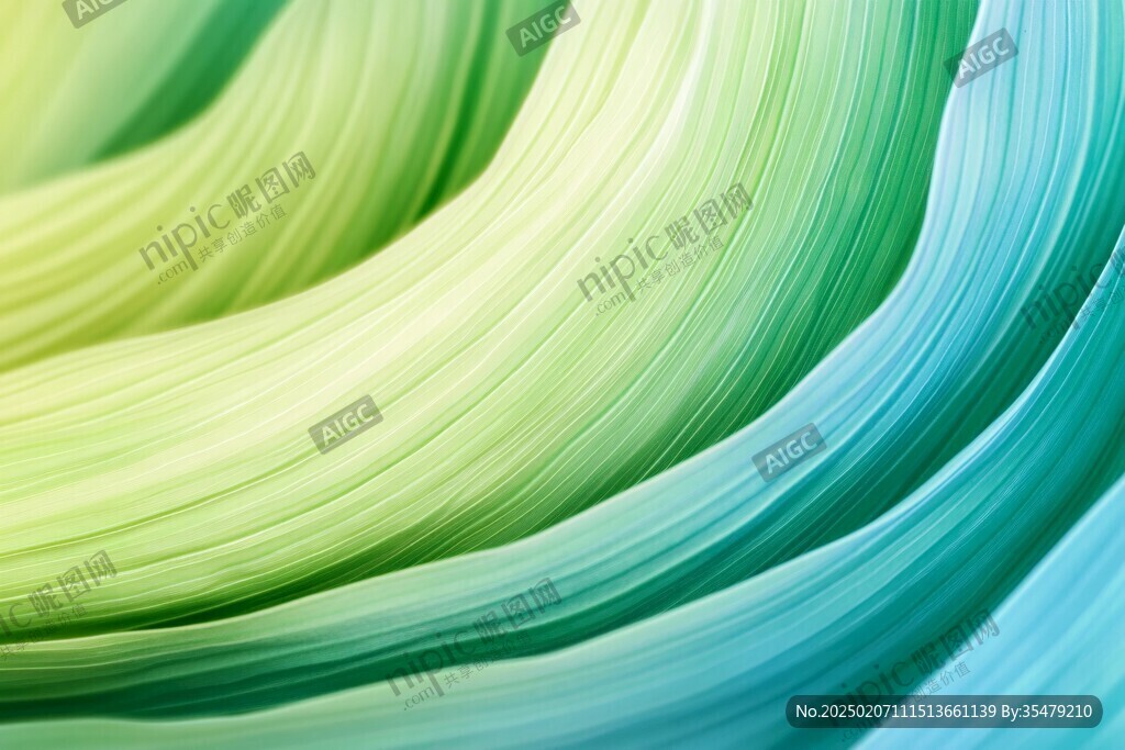 绿色渐变扭曲的