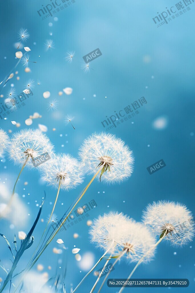 蓝色梦幻唯美大气