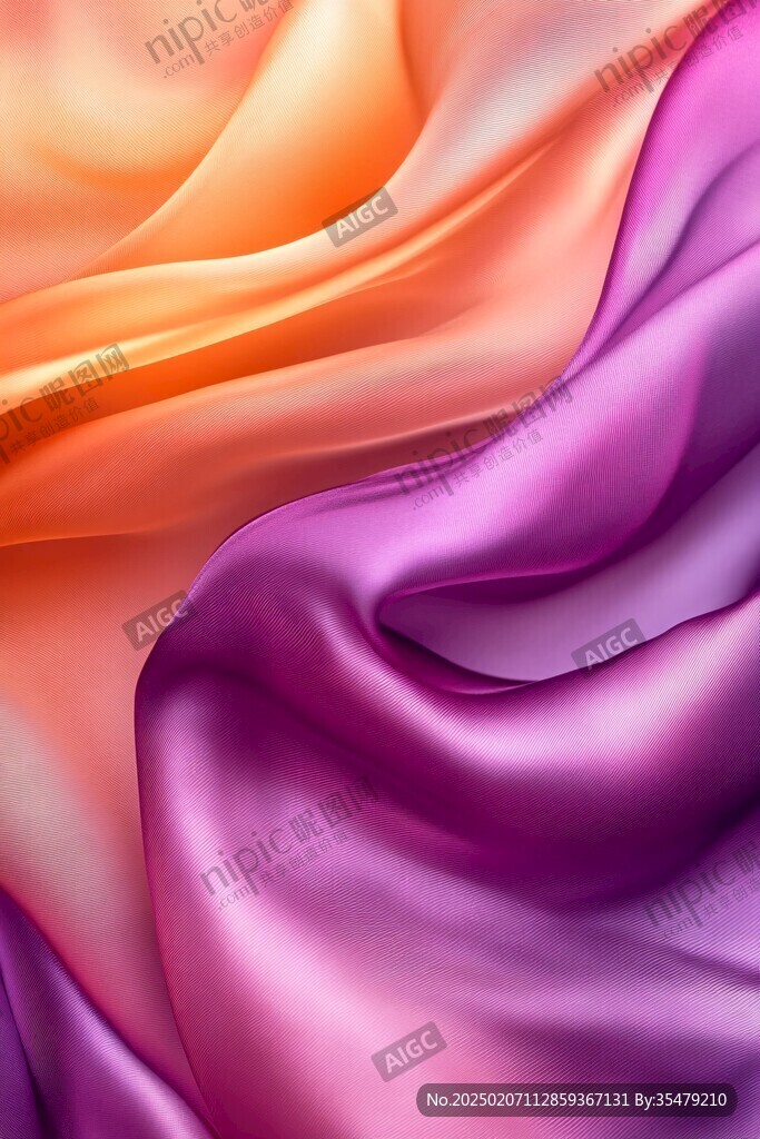 炫彩丝绸背景