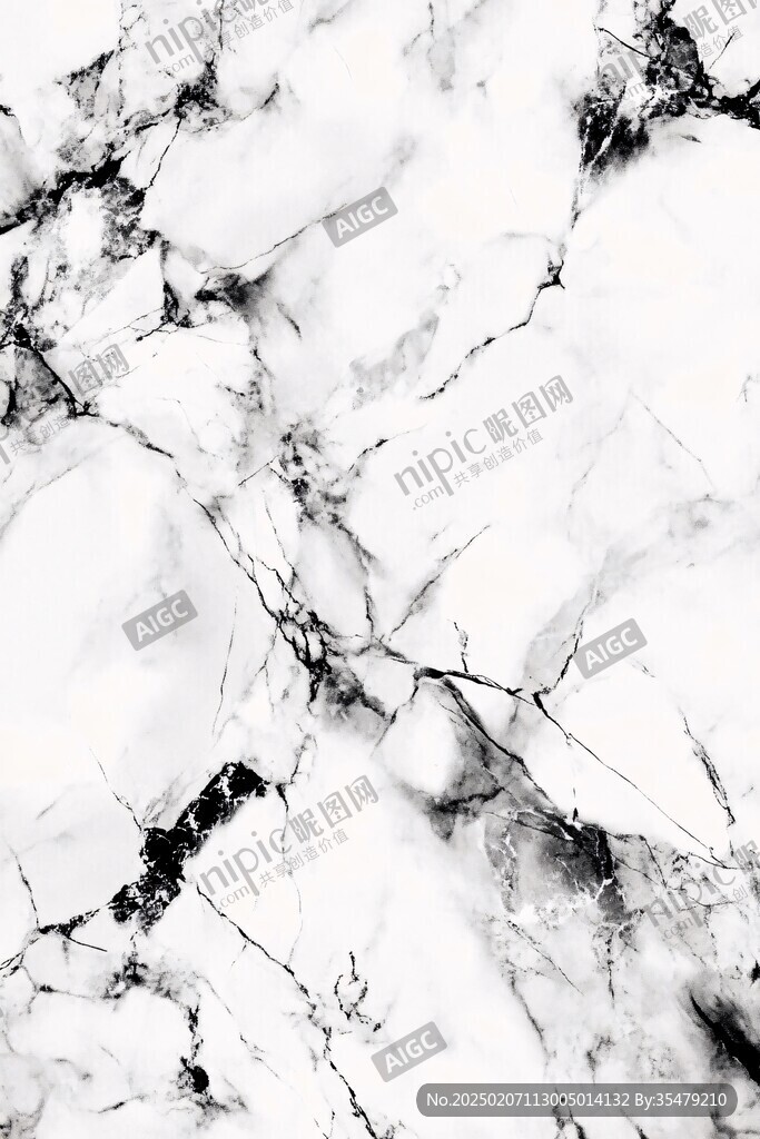 高清黑白大理石纹