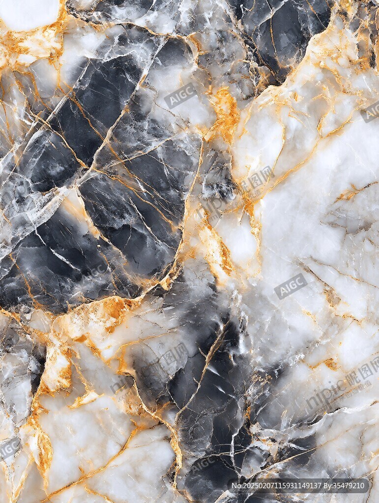 蓝色透光大理石装饰画