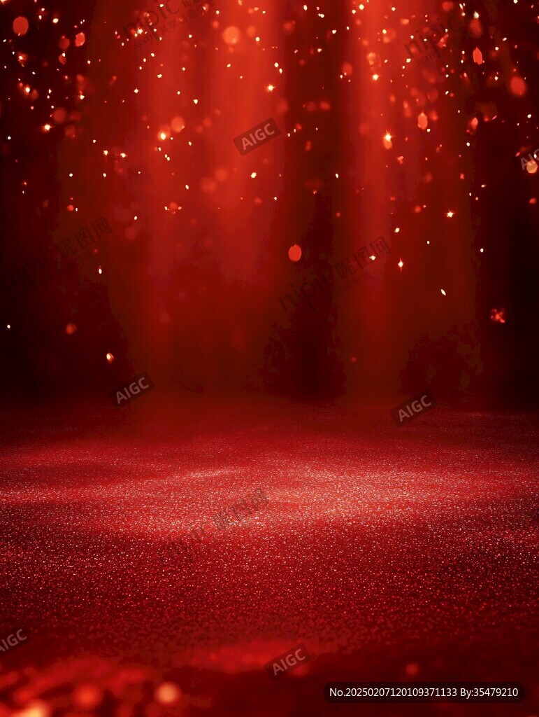 红色高端背景大气背景