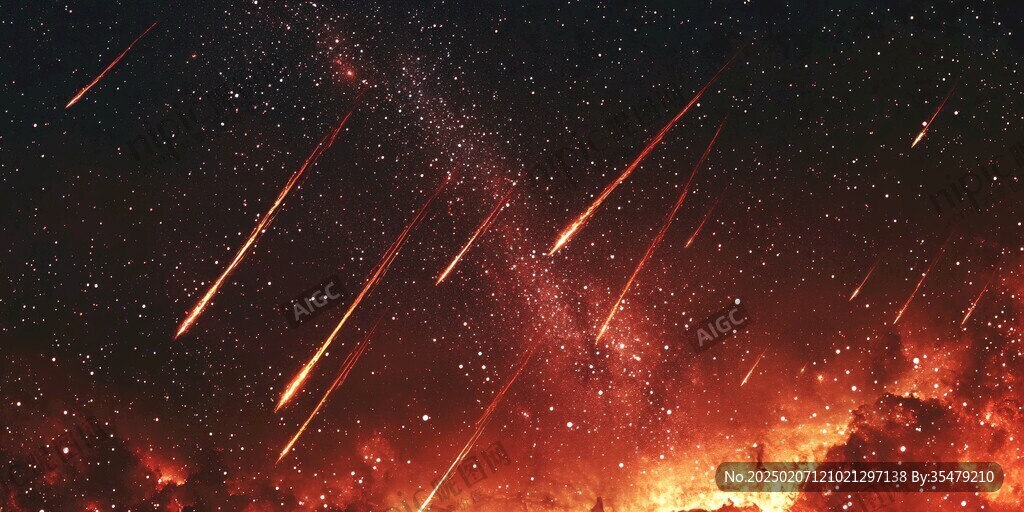 流星雨壁纸