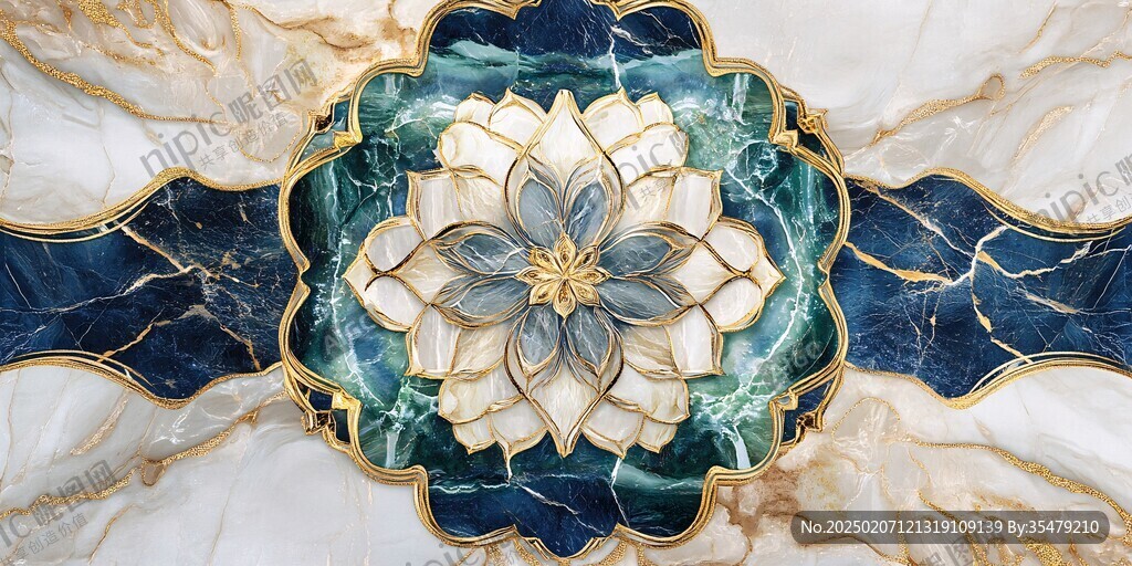 琉璃莲花砖