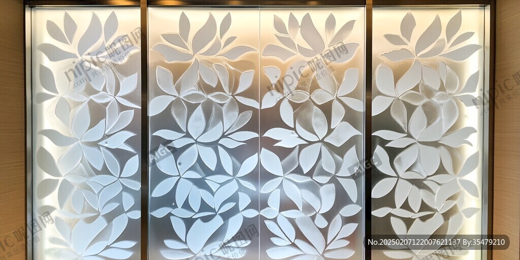 uv玻璃花纹