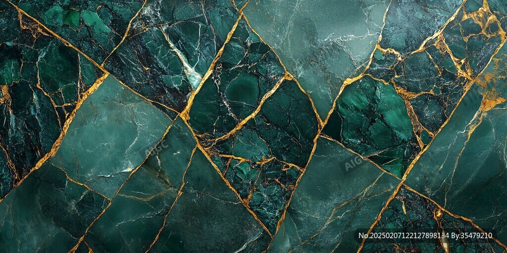 金色大理石对拼背景