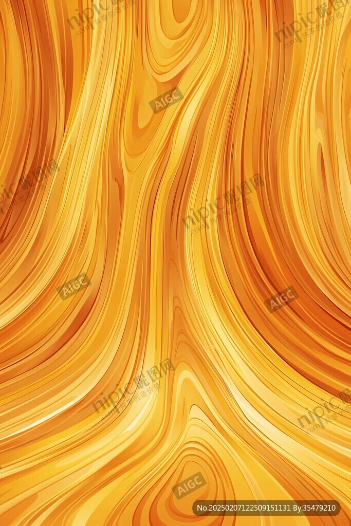 金色抽象流体纹理背景