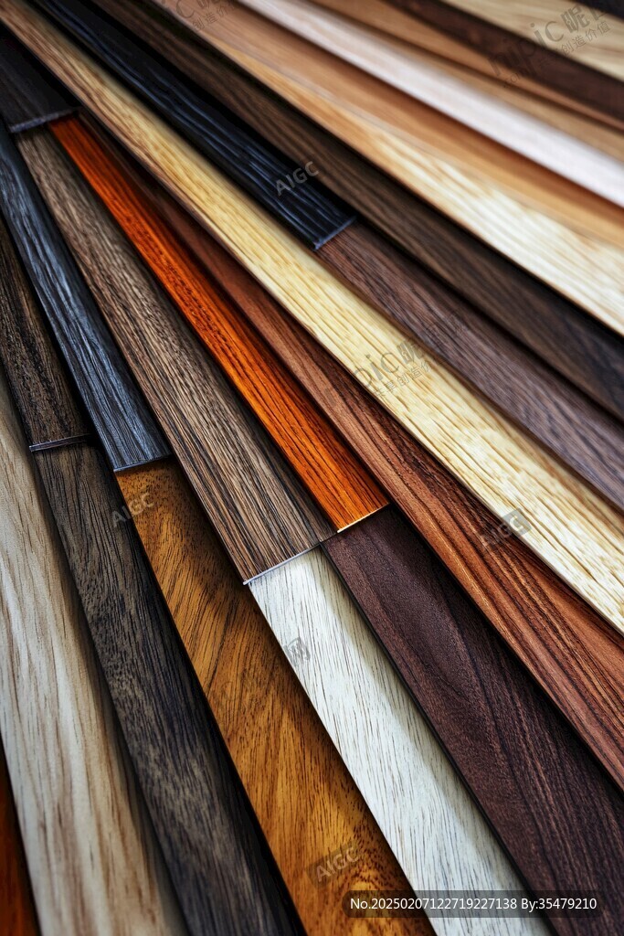 多种颜色木板木材