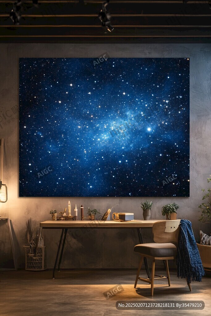 宇宙银河系背景墙