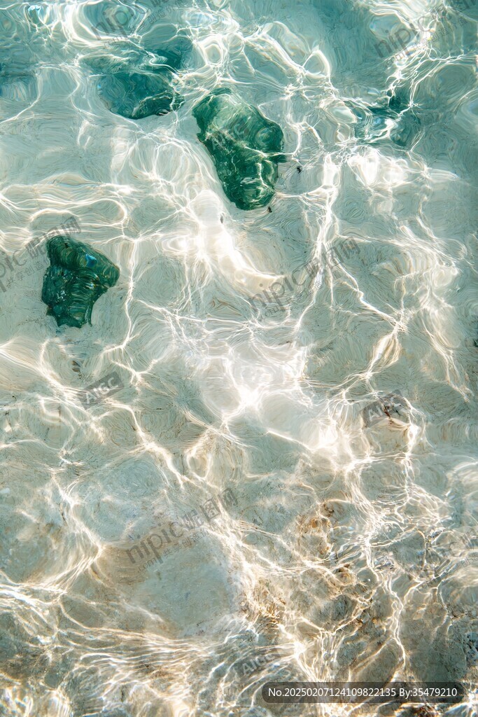 水面竖拍