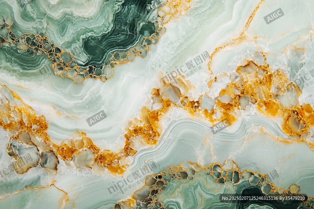 蓝色玛瑙石艺术背景