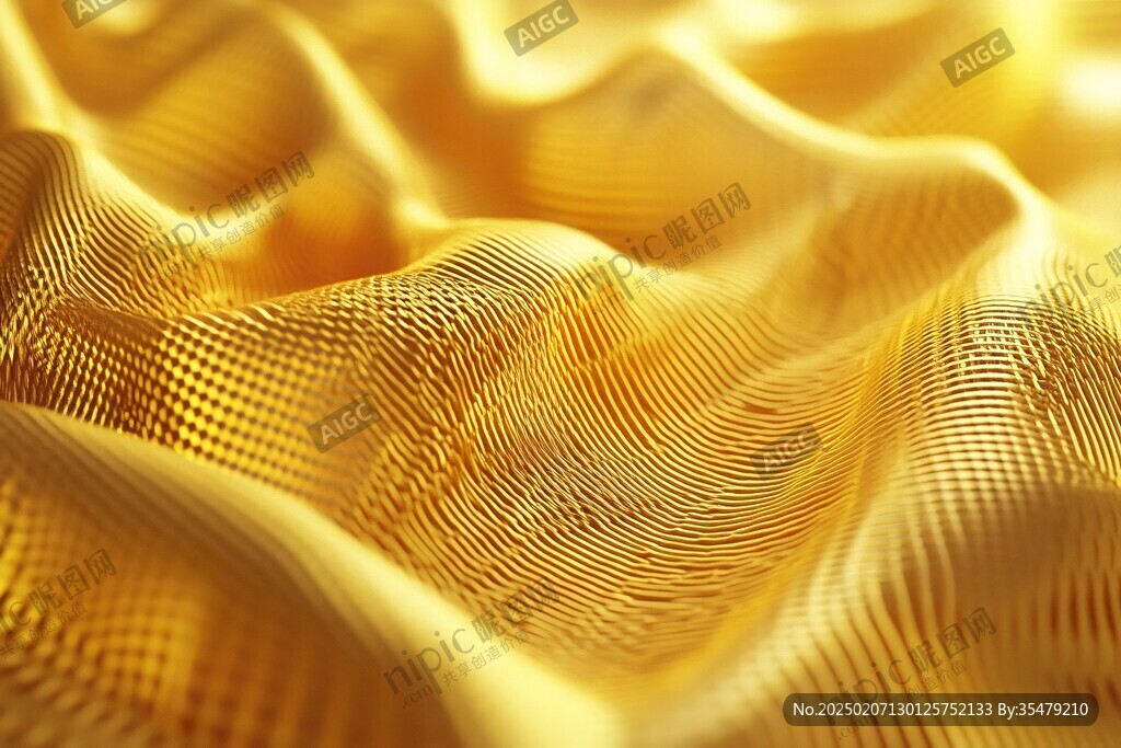 4d金色线条艺术