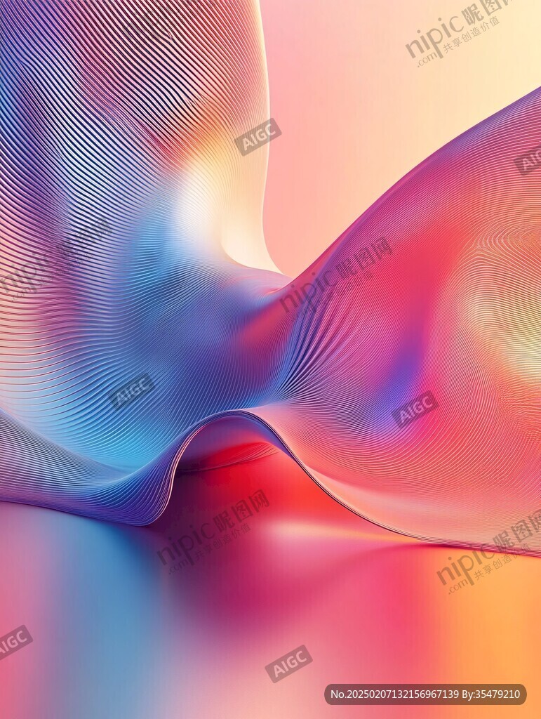 立体感酷炫渐变背景