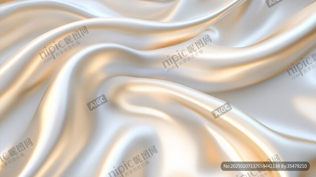 金色抽象流体纹理背景