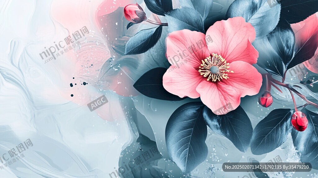 花红果包装插画