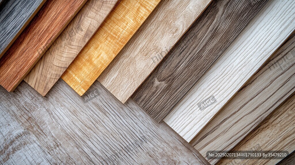 多种颜色木板木材