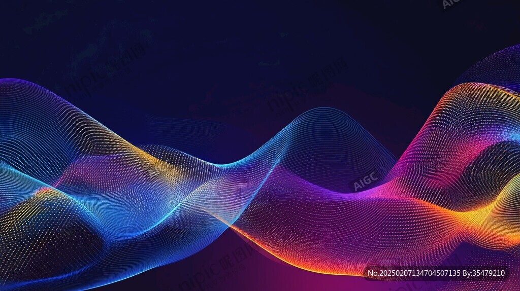 科技风渐变背景