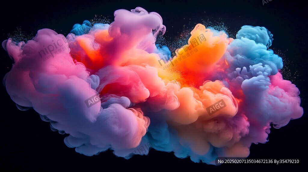 彩墨效果彩墨渲染