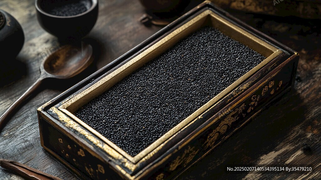 黑芝麻实拍