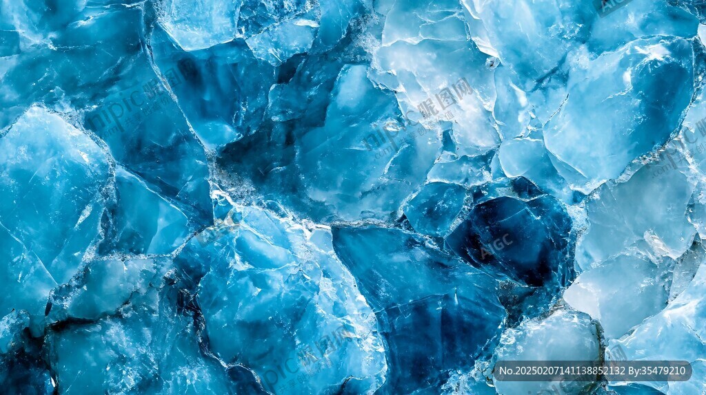 蓝色玛瑙石艺术背景