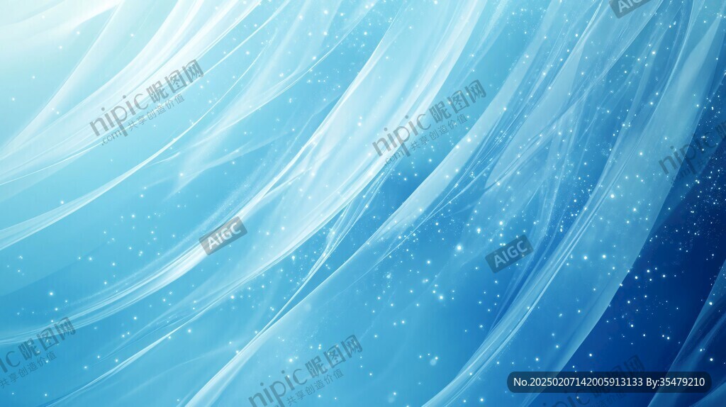 梦幻浪漫线条流动