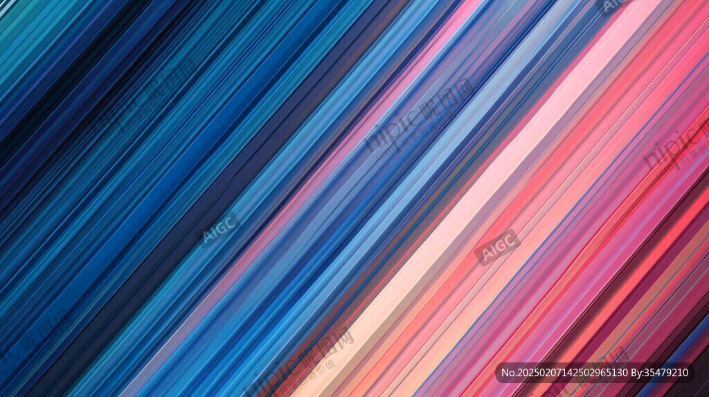 多彩竖线条渐变背景