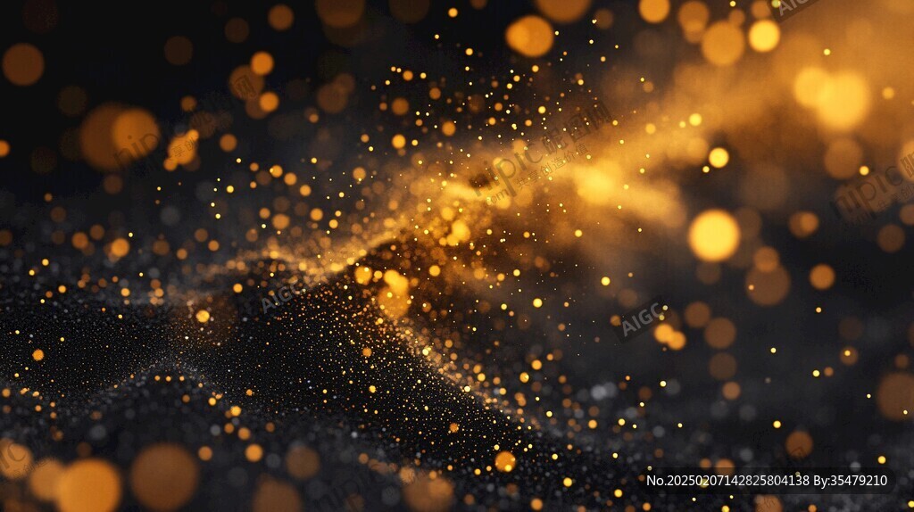 金色梦幻背景