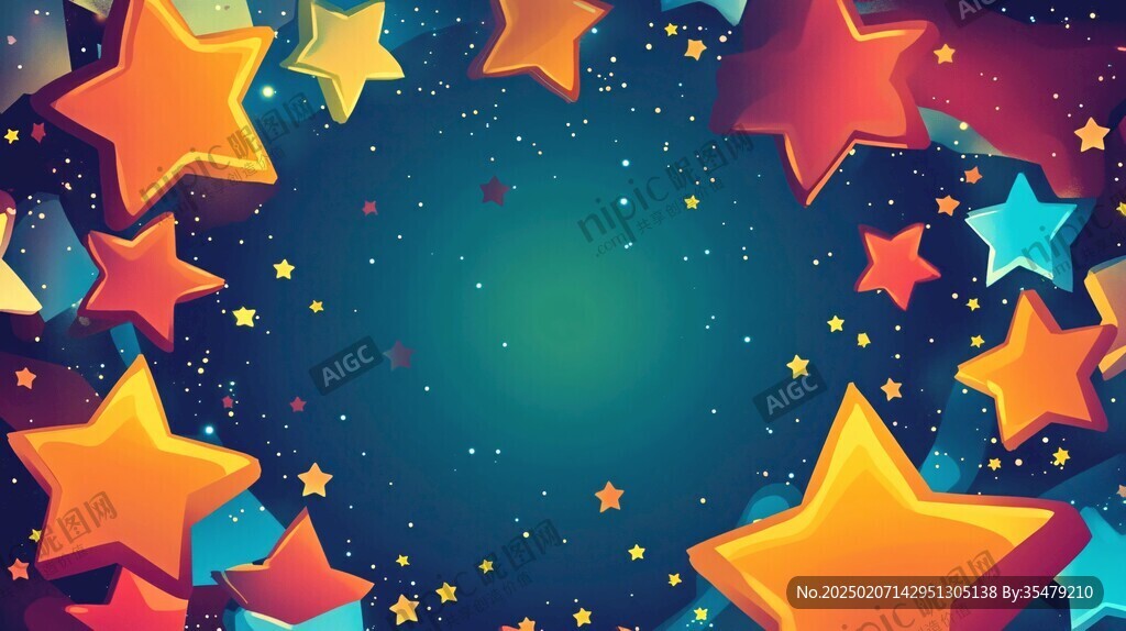 星星展板