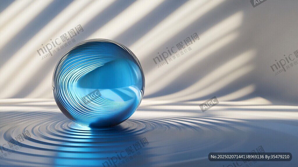 水晶球倒影