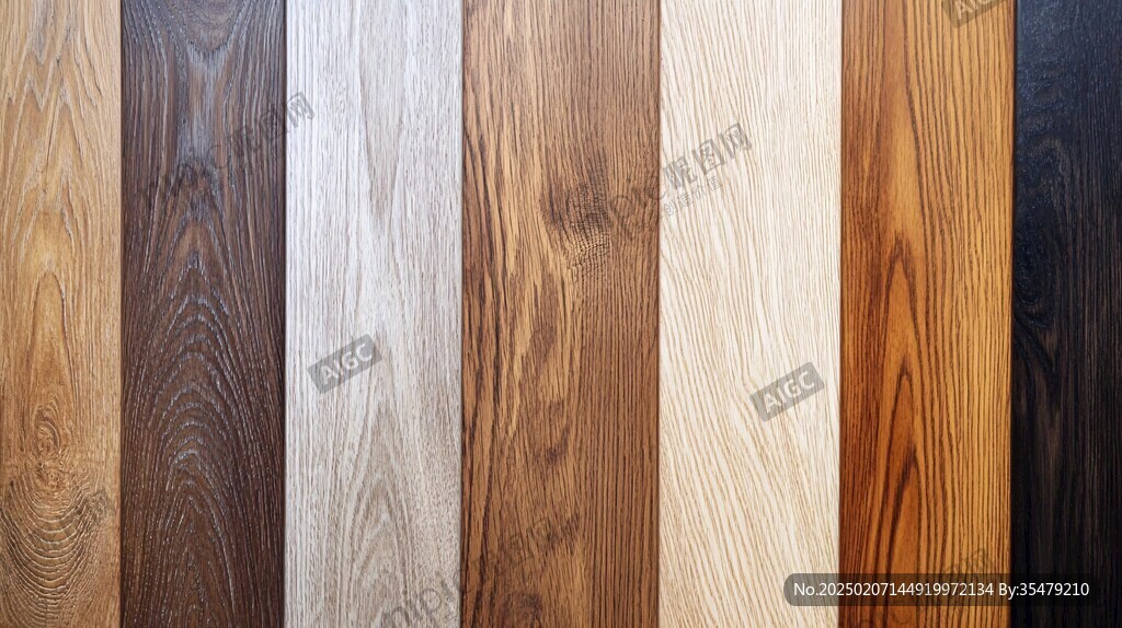 多种颜色木板木材